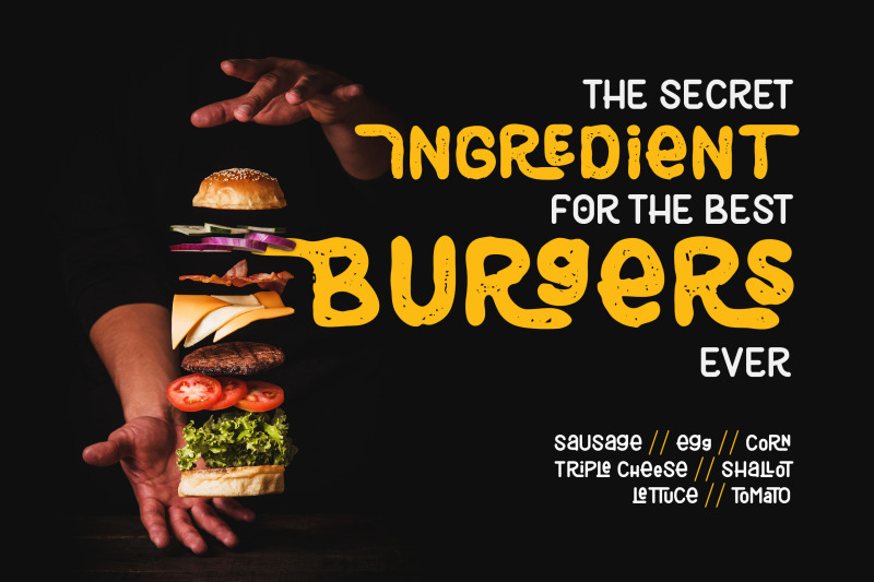 black-burger-font