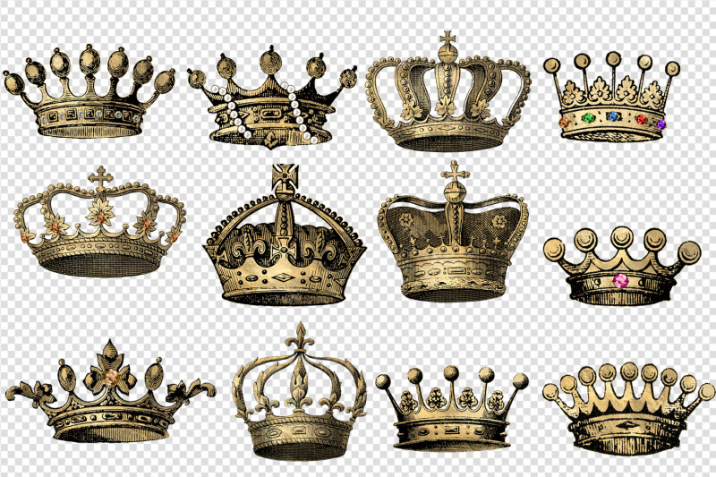vintage-gold-crowns