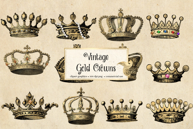 vintage-gold-crowns