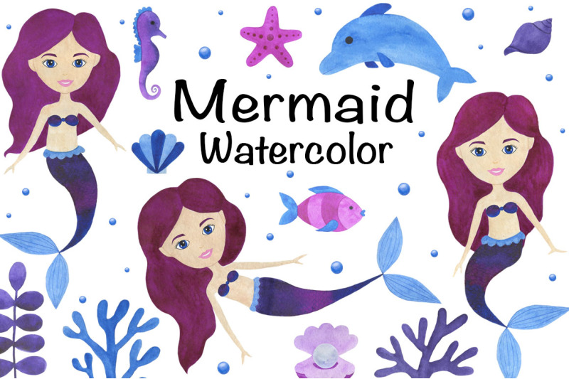 mermaid-watercolor