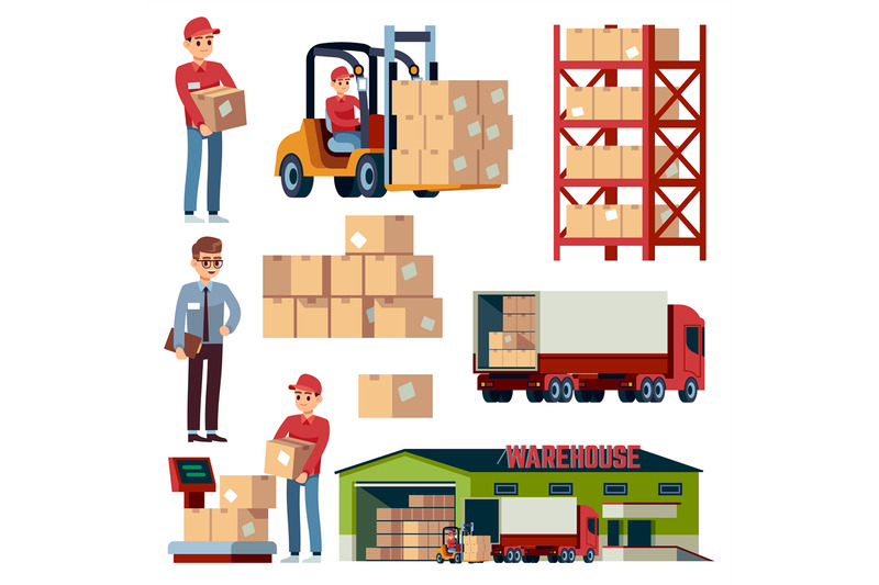 warehouse-flat-elements-logistic-transportation-and-forklift-deliver