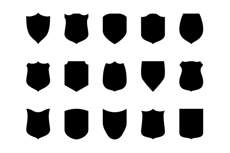 shield-blank-emblems-heraldic-shields-security-black-labels-knight
