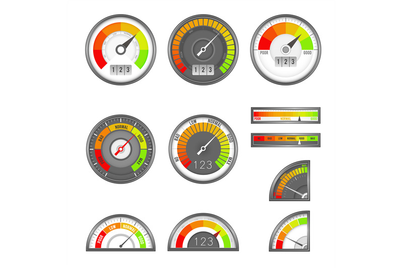 score-indicator-speedometer-indicators-level-score-scale-panel-accel