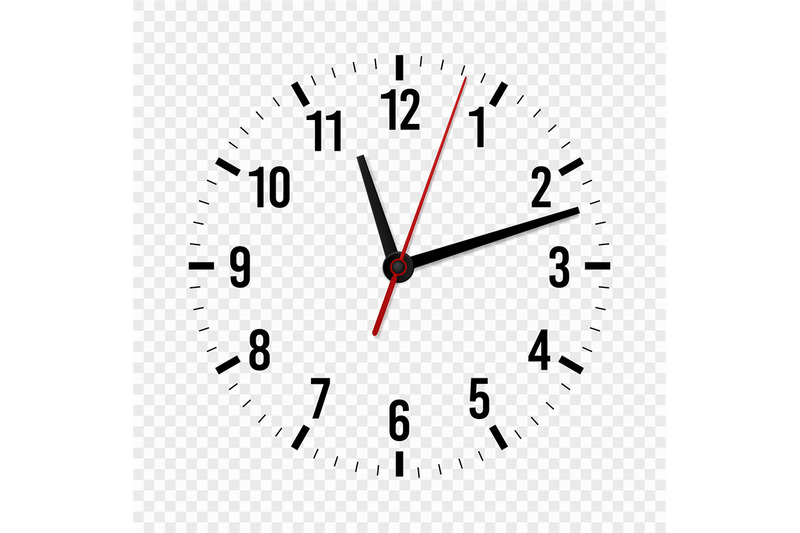 clock-mockup-hour-minute-and-second-hands-with-a-time-scale-for-mode