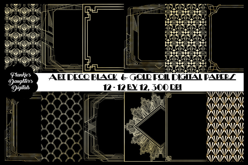 art-deco-black-amp-gold-foil-digital-papers