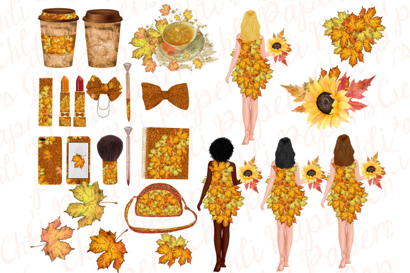 autumn-girls-clipart-planner-girls-thanksgiving-clipart