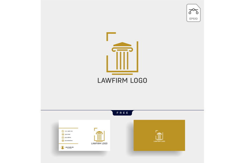 pillar-attorney-logo-template