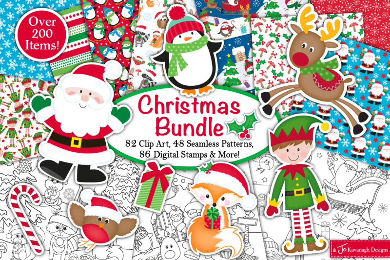 christmas-bundle-christmas-clipart-chrsitmas-digital-papers