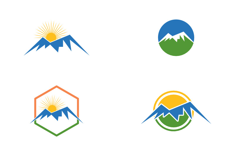 mountain-logo-template