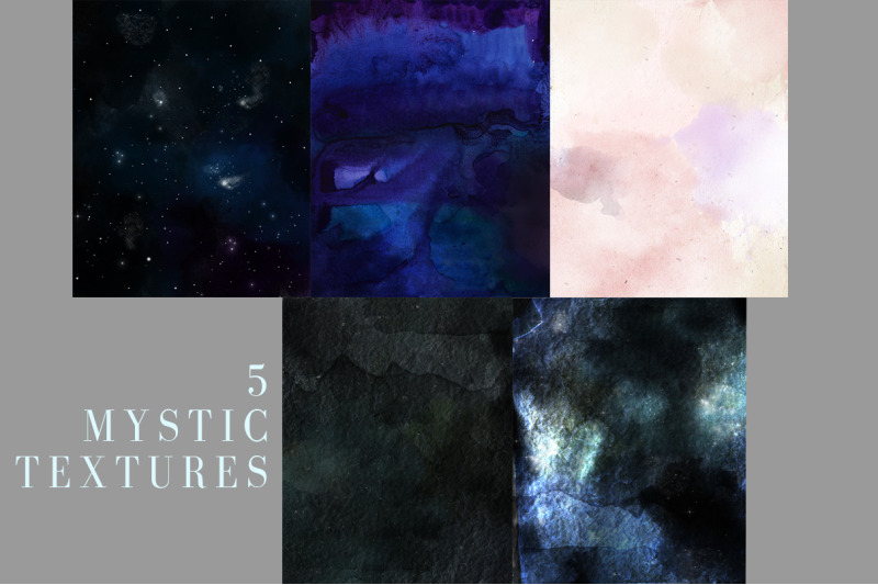 5-mystic-space-textured-watercolor-backgrounds