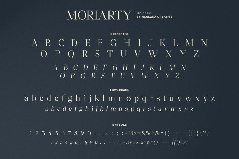 moriarty-serif-font