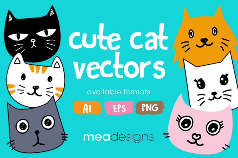 cute-cat-vectors