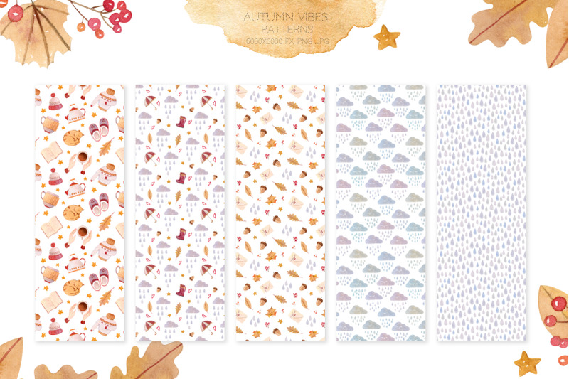 autumn-vibes-watercolor-collection-clipart