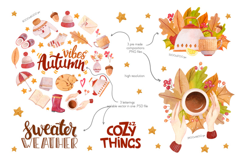 autumn-vibes-watercolor-collection-clipart