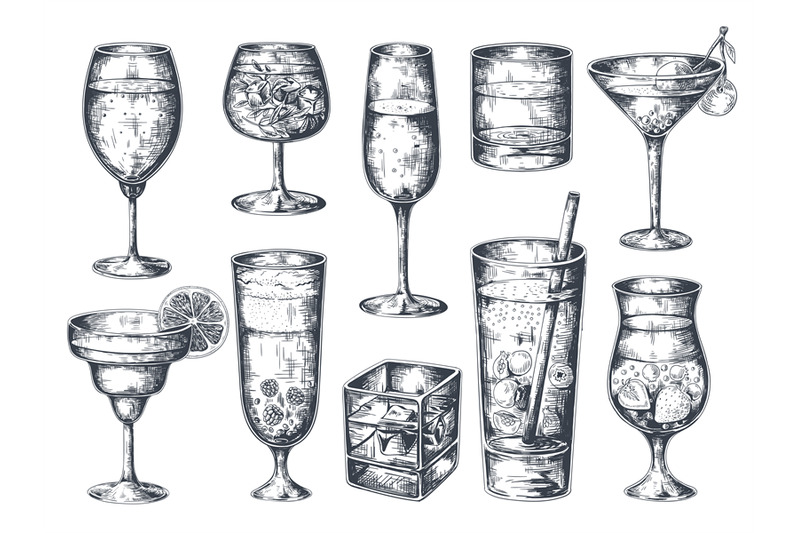 hand-drawn-cocktails-glasses-with-alcoholic-drinks-tonic-and-lemonade