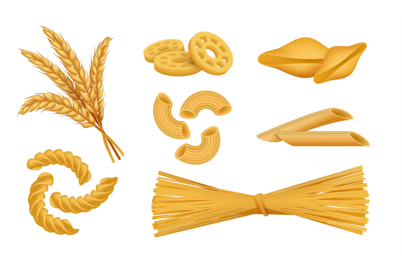 realistic-macaroni-italian-pasta-types-noodles-spaghetti-fusilli-whe