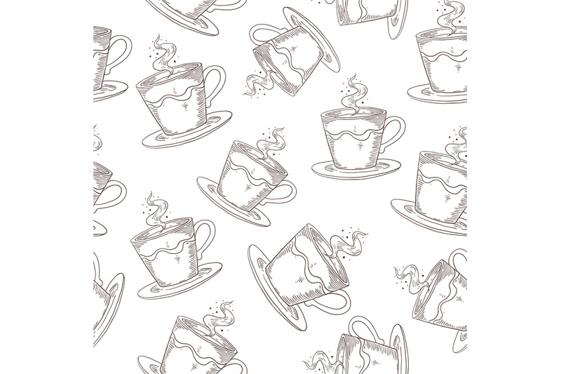 hand-drawn-coffee-pattern-cute-seamless-print-with-coffee-or-tea-mugs