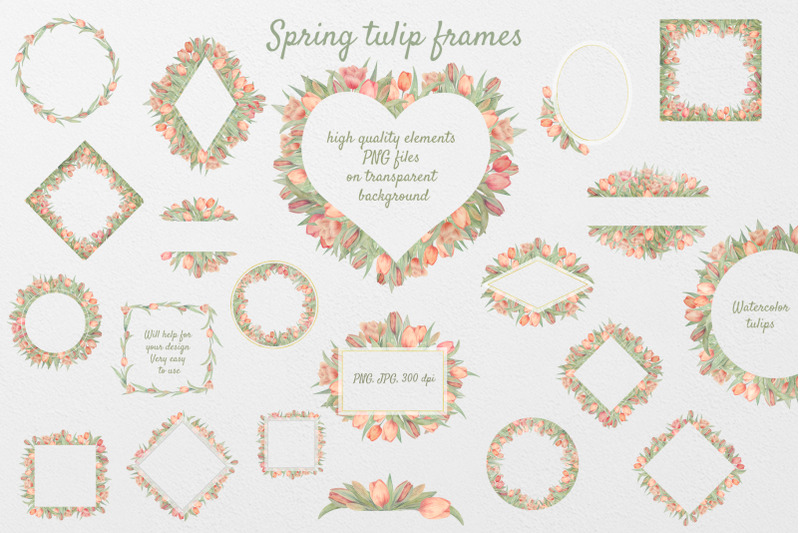 set-of-22-tulip-watercolor-frames