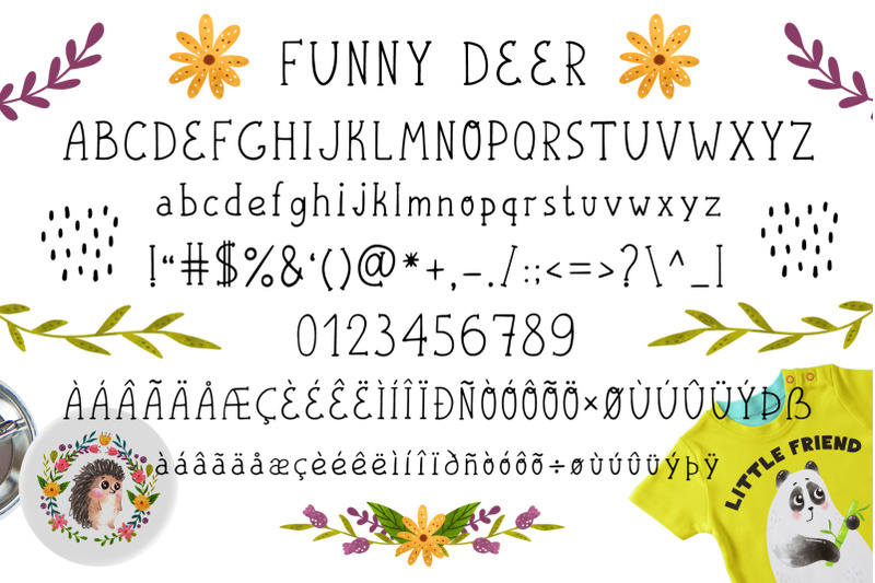 funnybear-amp-funnydeer-duo-font