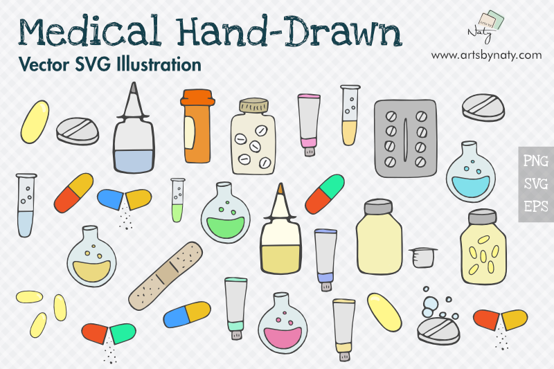 medical-hand-drawn-svg-vector-pack-with-54-files