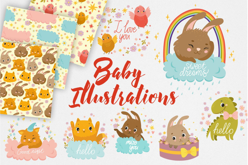 baby-illistrations-kids-patterns