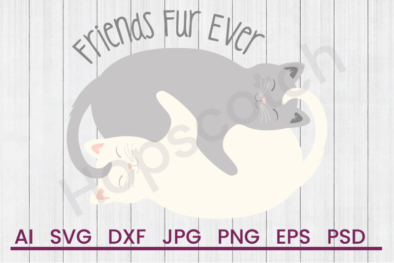 friends-fur-ever-svg-file-dxf-file