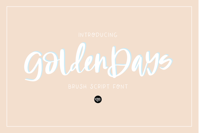 golden-days-brush-script-otf-font
