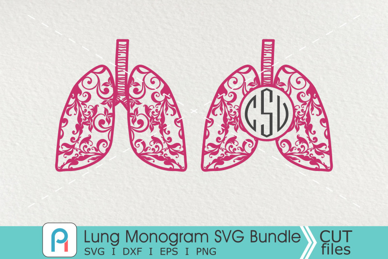 lung-monogram-svg-lung-svg-lung-clipart