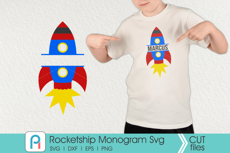 rocketship-svg-rocketship-monogram-svg-rocketship-clip-art