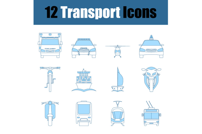 transport-icon-set