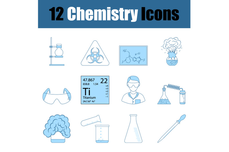 chemistry-icon-set