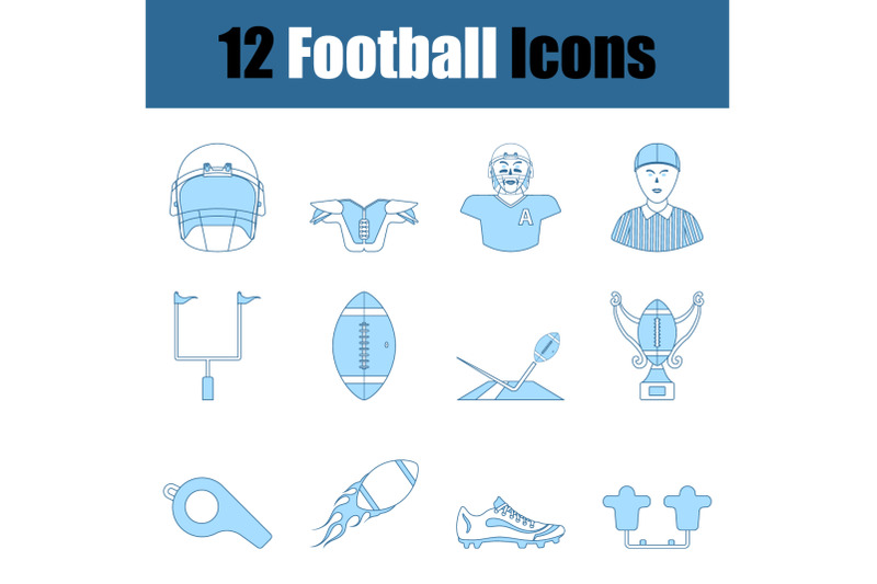 football-icon-set