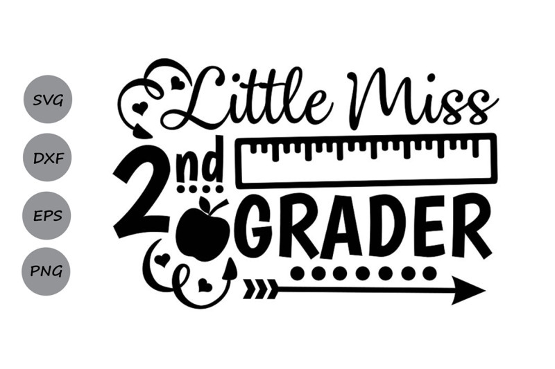 little-miss-2nd-grade-svg-back-to-school-svg-second-grade-svg