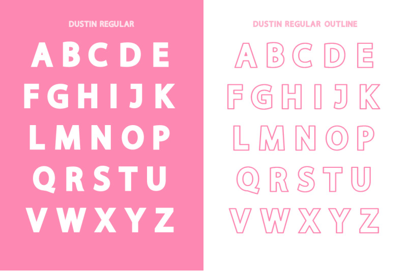 dustin-font-family