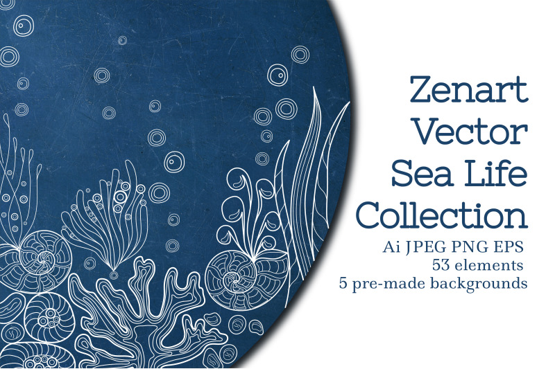 zenart-vector-sea-life-collection