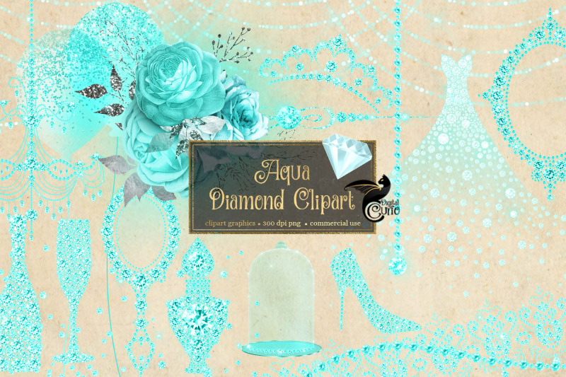 aqua-diamond-clipart