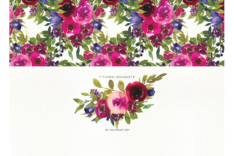 watercolor-rose-clipart-collection