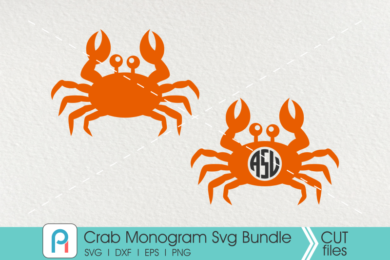 crab-monogram-svg-crab-svg-crab-clip-art-crab-vector