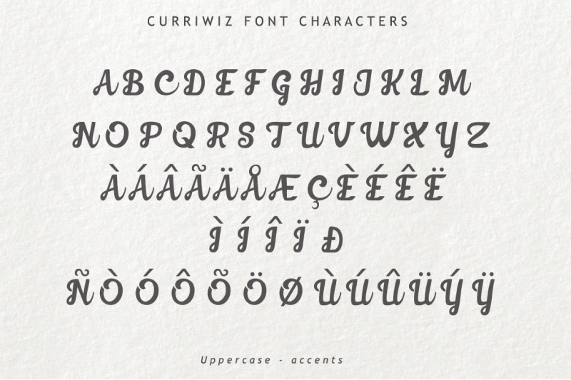 curriwiz-font
