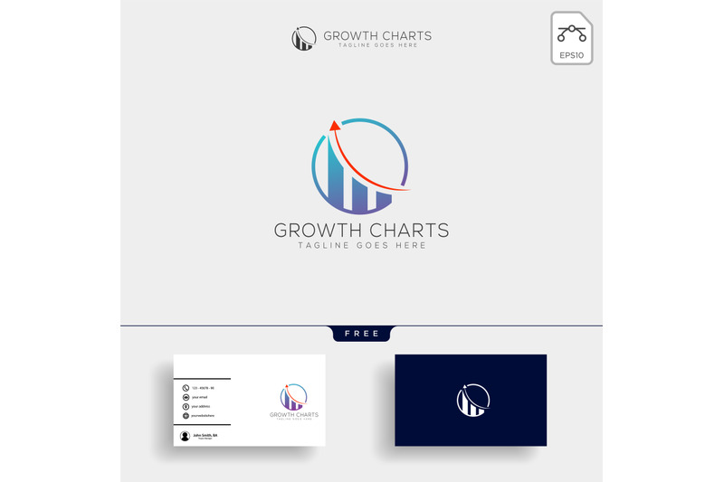 accounting-finance-creative-logo-template-vector-isolated