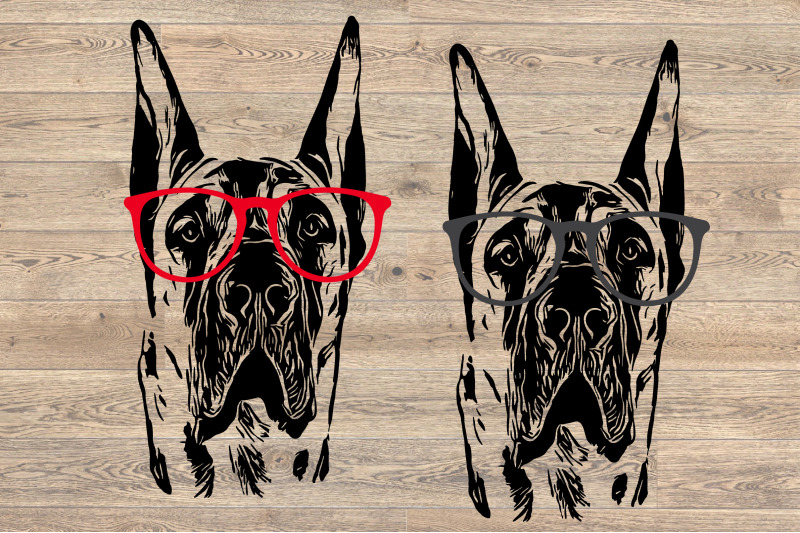 great-dane-whit-glasses-svg-dog-american-portrait-hound-merica-1500