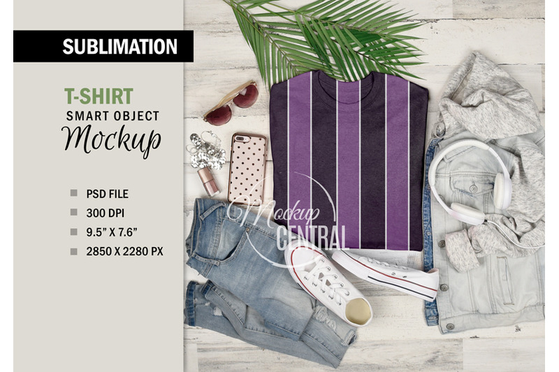 Download Free Women's Sublimation Smart T-Shirt Mockup, Photoshop ...
