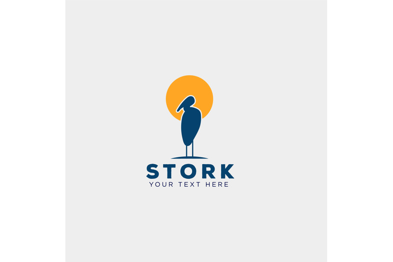 stork-bird-logo-vector