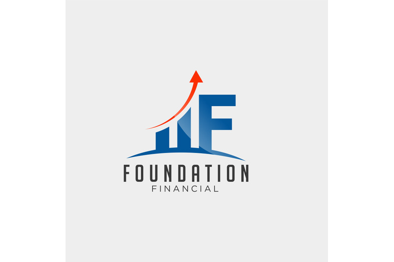 initial-f-financial-statistic-logo-design-vector