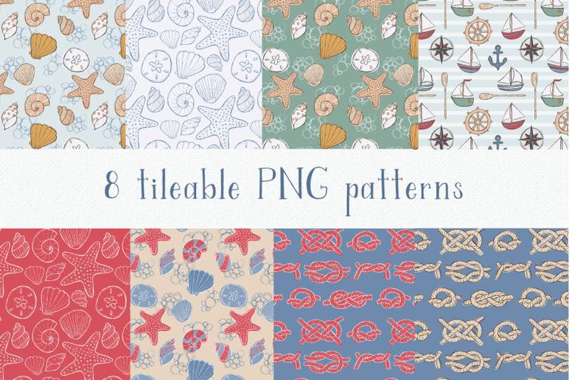 rustic-nautical-illustration-and-patterns