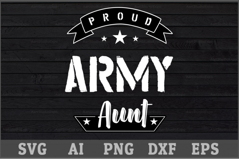 proud-army-aunt-svg-design