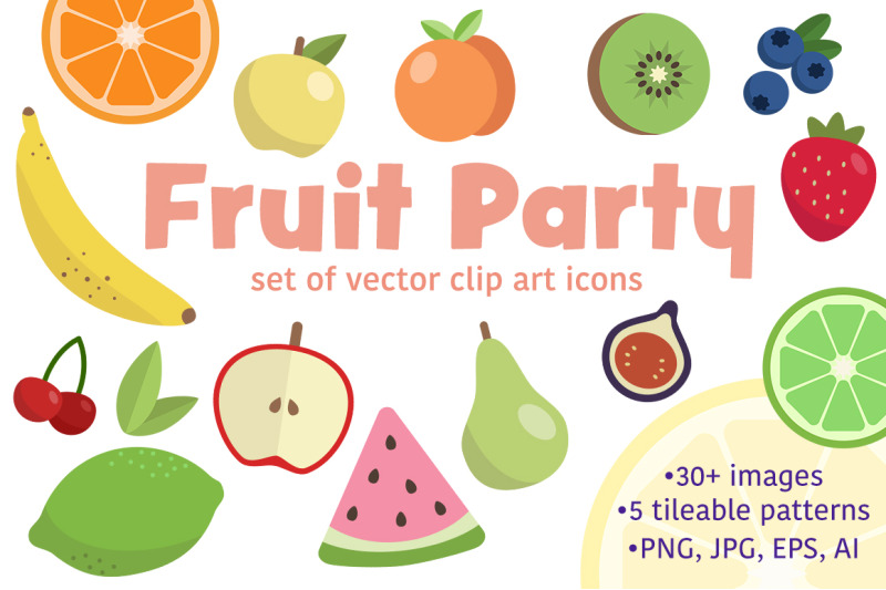 fruit-party-icons