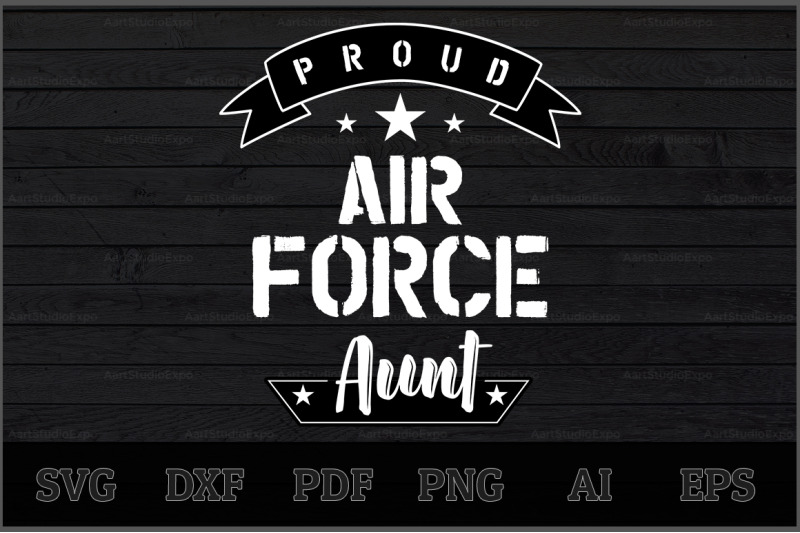 proud-air-force-aunt-svg-design