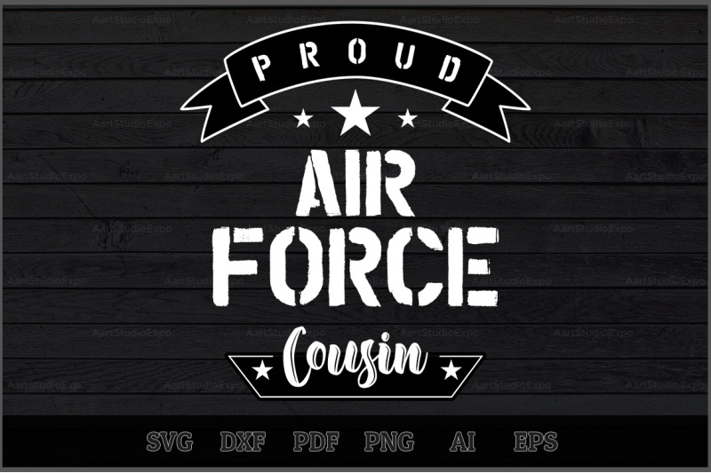 proud-air-force-cousin-svg-design