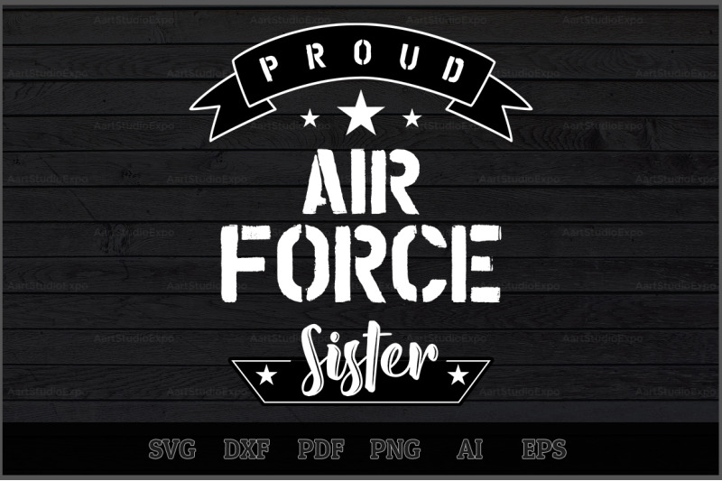 proud-air-force-sister-svg-design